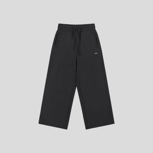 GOODBAI logo织唛收腰抽绳可调节裤脚阔腿卫裤 商品图3