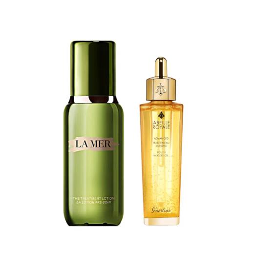 【全球购】LAMER海蓝之谜精粹水150ml+Guerlain娇兰帝皇蜂姿复原蜜50ml 商品图0