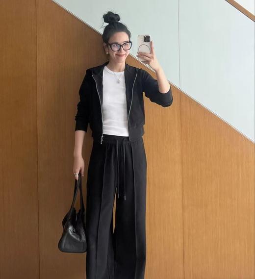 老米优品🎈 3-5天发货！显瘦神裤！《羊毛蚕丝休闲窄版阔腿裤》 羊毛+蚕丝， 保暖舒适显瘦垂感好 ~~深秋冬季告别臃肿！！ 商品图1