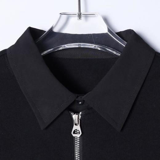 SDSA秋冬新款痞帅男装韩版简约半拉链翻领假两件卫衣百搭舒适上衣 商品图2