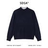 2571015SDSA男士秋冬新款痞帅男装潮牌简约纯色圆领针织衫毛衣百搭休闲 商品缩略图1