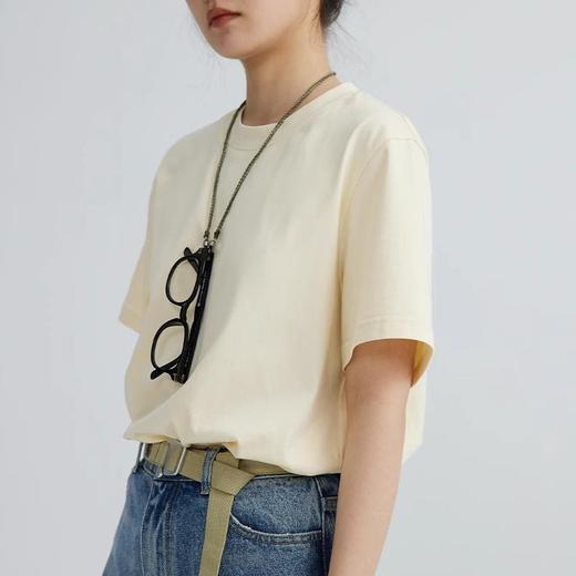 【下单备注颜色全称】【89元起三件！】狂野橘子重磅纯棉短袖/长袖T恤 | 男女同款 高克重230g&240g 耐穿有质感 商品图5