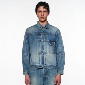marka TYPE-1 DENIM JACKET 有机棉水洗牛仔夹克外套