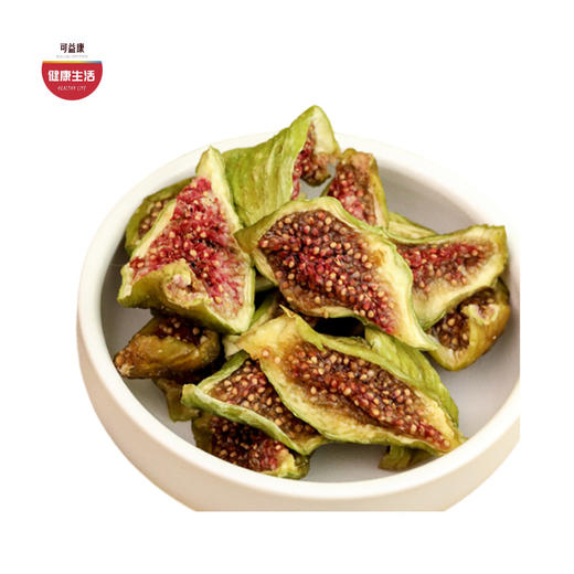 优选|翡翠绿无花果干  鲜果现制不加糖  清甜软糯 6斤鲜果约1斤果干   80g*2袋 商品图0