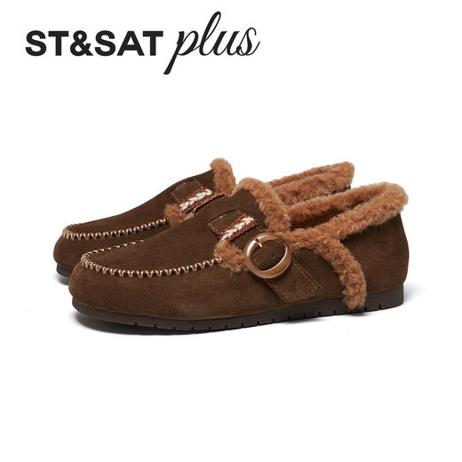 【泰迪系列】星期六毛边暖绒百搭勃肯SSD4111549 商品图9