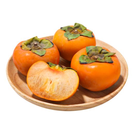 【十堰主城区包邮】新鲜水果 脆甜清爽茅箭区王家村脆柿子 5斤 商品图0