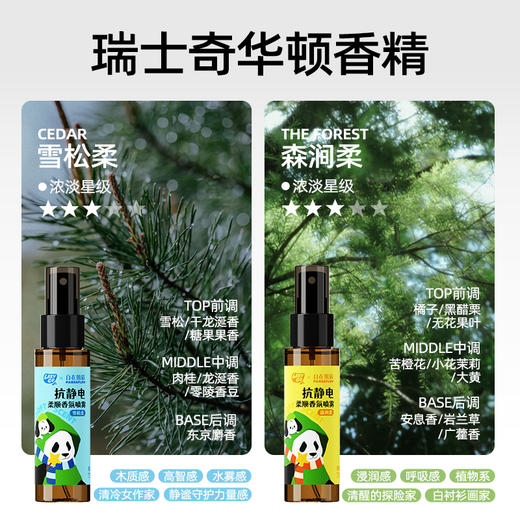 Lazygo抗静电柔顺香氛喷雾（雪松柔） 商品图3