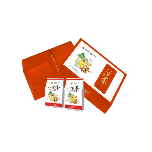 宁垦农庄·八宝茶礼盒150g*10袋 宁夏原产  独立小包装 商品图0