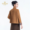 【100%绵羊毛】乔万尼2025冬新品新中式盘扣宽松气质立领羊毛大衣短外套ED4B720 商品缩略图4
