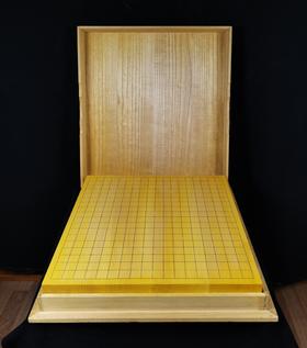 本榧桌上盘 赵治勋亲笔签名