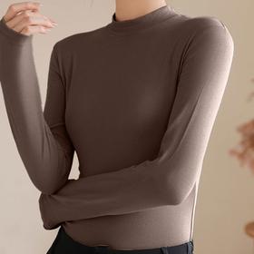 【破价特惠 69.9/三件】梦惠妮半高领打底衫｜六色可选，亲肤柔软