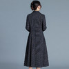 QYM H3395-Y时尚气质两件套裙风衣外套+内搭中长款连衣裙 商品缩略图2