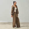 Ariseism 美式复古设计感连帽外套长裤套装女秋两件套 商品缩略图2