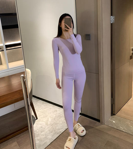 原单蕉内热皮502+保暖内衣套装 商品图11