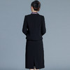 QYM 65101-Y时尚两件套裙中长款包臀连衣裙西装外套套装裙 商品缩略图2
