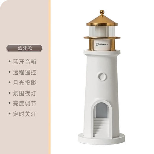 【木林森】月光投影小夜灯基地直邮 商品图0