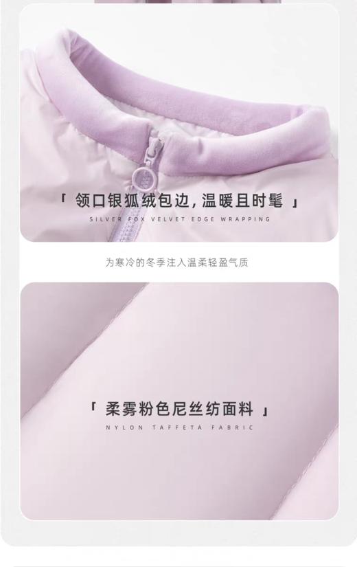 【春上新】8楼LYNN&MILO琳麦罗 亲子女童2025秋冬新款短款面包羽绒服冬装外套 商品图6
