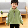 专一儿童奥粒绒外套男女中大童宝宝秋冬季加绒加厚保暖上衣外穿90-160 商品缩略图5