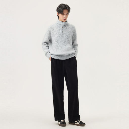 gxg.jeans男装冬季热卖翻领毛衫J24X204004 商品图2