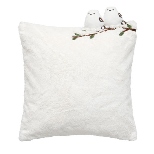 沙发抱枕套办公靠垫套(枕芯另售) 温情假日/刺绣秋叶/蝴蝶结/刺绣小肥啾/立体小肥啾 商品图12