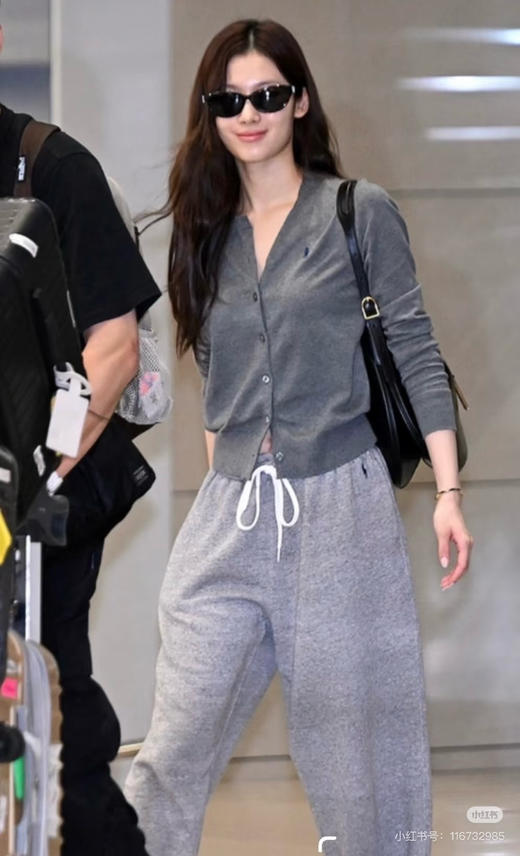 【开放日忙 秒杀价已调 直接拍】返场 原单 拉夫 小马刺绣 阔腿裤 商品图2