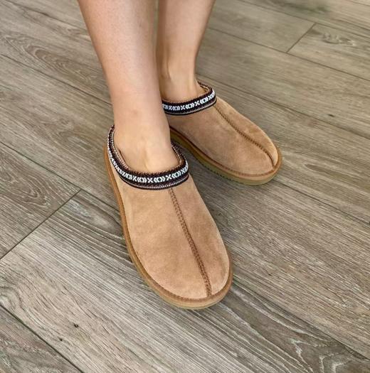 到手价338元 Kirkland羊皮羊毛一脚蹬拖鞋 100%羊毛 美国代购，无中文标签，介意慎拍 商品图4