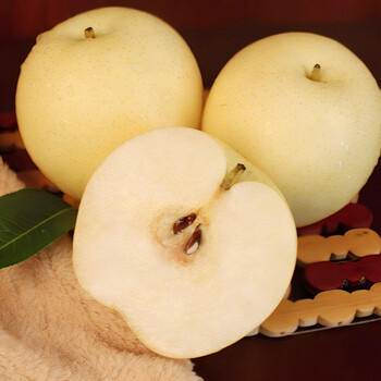京鲜生 长城河北皇冠梨 10斤装 单果200g+ 国家地标产品 生鲜水果 商品图3