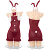 【情趣内衣】霏慕 圣诞兔耳奶盖兔女郎6320 商品缩略图9