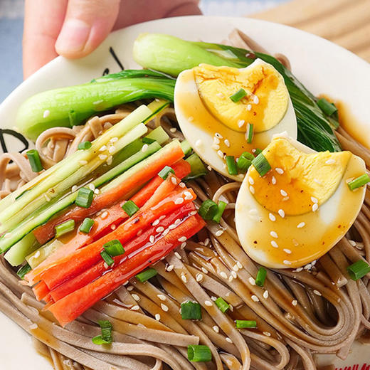 【有机黑麦苦荞麦面挂面/青稞苦荞挂面】无盐碱 无白面粉 虢一坊 多款可选AA 商品图0