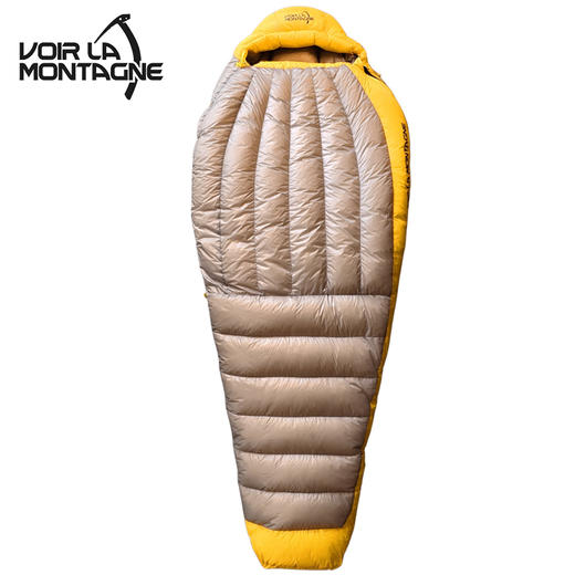 【终身保修】Voir La Montagne/见山 轻量化鹅绒睡袋800蓬95拒水白鹅绒填充 商品图4