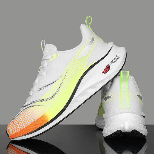 酷丁KUDING 碳板运动鞋 | 科技碳板 爆米中底 轻弹缓震 防滑耐磨 男女同款 商品图11