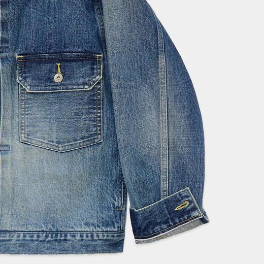 marka TYPE-1 DENIM JACKET 有机棉水洗牛仔夹克外套 商品图4