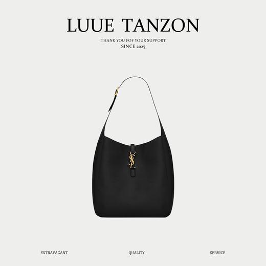 圣罗兰 LE5A7钩扣开合设计 牛皮HOBO包手提单肩包 购物袋 大号 rose同款（LZ） 商品图0