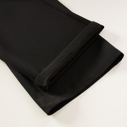 【松紧腰 易打理】罗蒙女士休闲裤舒适日常简约大众长裤女垂顺有型 商品图5