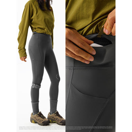 CryingCenter 紧身高弹跑步训练运动九分瑜伽裤男女款 哭喊中心 商品图2