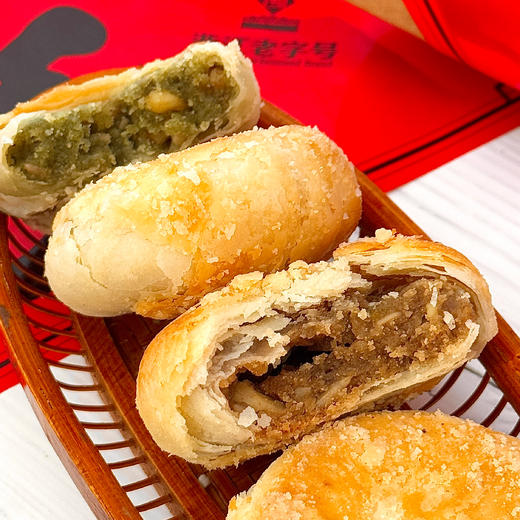 「寺院热销」浙江老字号 普陀山 古法手工福饼 口感酥软 400g/盒 商品图1