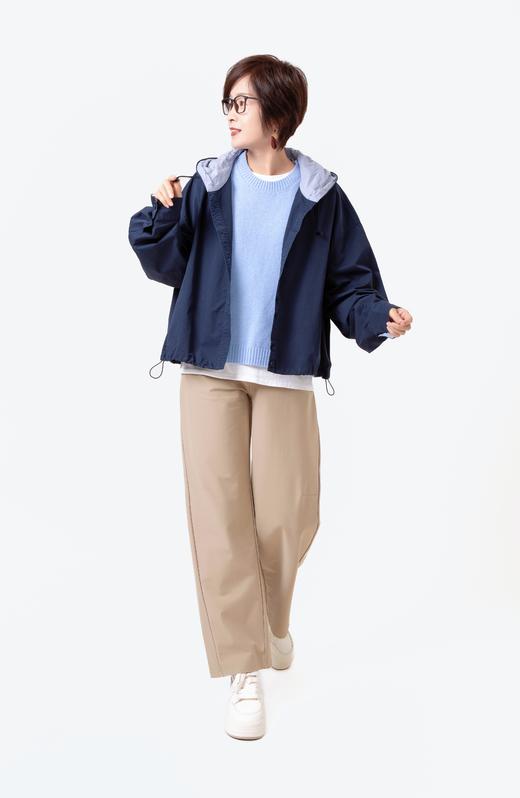 撞色连帽外套 商品图1