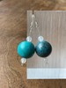 绿松石大圆珠耳坠一对，顺丰包邮 商品缩略图6