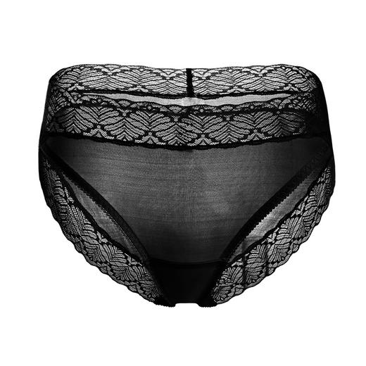 【老顾客福利款-买3再减10元】洛诗琳真丝薄款中腰女士内裤 桑蚕丝蕾丝花边性感舒适透气三角裤42134【纯福利分享，贴身衣物不支持退换，请知悉】【拍下7天内发货】 商品图6