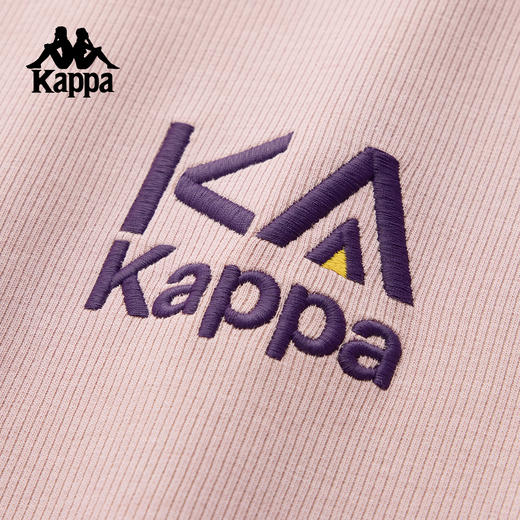 Kappa 运动卫衣女2025新款秋季针织套头衫女长袖上衣K0F82WT81 商品图2