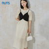 NUTS那时商场同款简约休闲宽松日常中长款短袖连衣裙女231101152 商品缩略图0