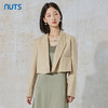 NUTS商场同款春秋季简约百搭上班通勤短款西装外套女231048045B 商品缩略图3