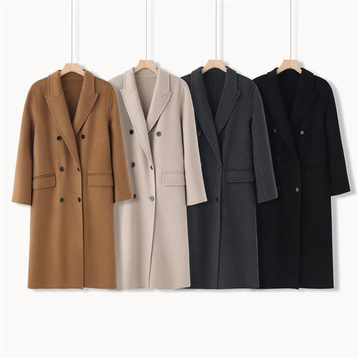 【M家同款 羊毛羊绒大衣】舒适时尚并存 材质轻盈 精湛工艺 大牌平替只要零头价 商品图4