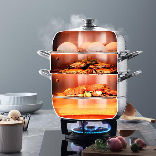 西屋Westinghouse-三层蒸锅WSZG30A 商品图3