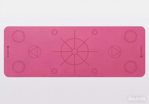 【AUMNIE】 新升级圆角设计 量子瑜伽垫 全进口PU天然橡胶土豪PU瑜伽垫 商品图6