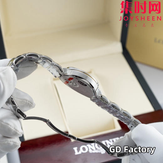 升级版 浪琴心月月相系列 表径30.5mm 绿罗马 女士腕表 商品图5