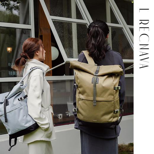 L RECNAVA 防风立领莫代尔空气层运动外套 腰部抽绳上衣 商品图4