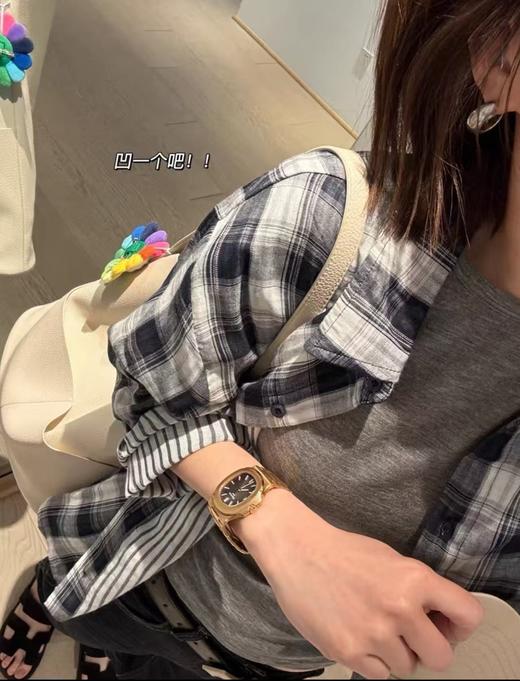 万种风格100%双面色织棉复古衬衫 商品图11