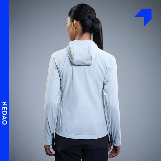 NEDAO内道新品云绒带帽软壳女防风保暖连帽跑步运动户外外套 商品图6