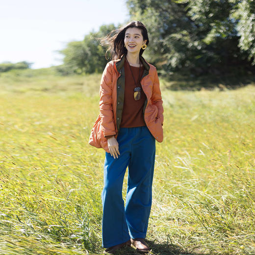 特绽放650朵/全棉毛圈布抓毛加厚松紧腰可调节脚口卫裤女休闲长裤 商品图3